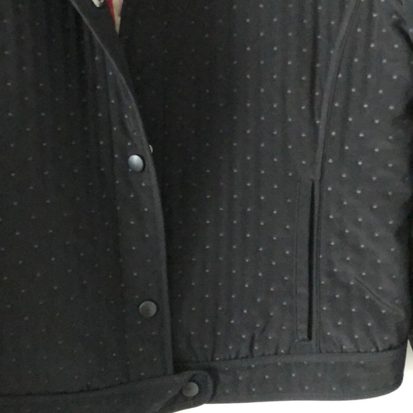 Black Hillary Radley quilted bomber style jacket - Picture 3 of 6